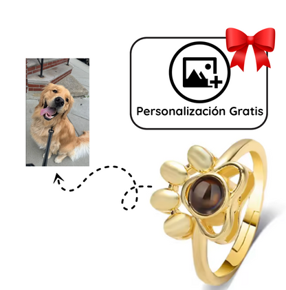 Anillo para Mascotas con Proyección Personalizada
